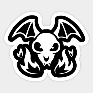 Death Bat Decal Sticker